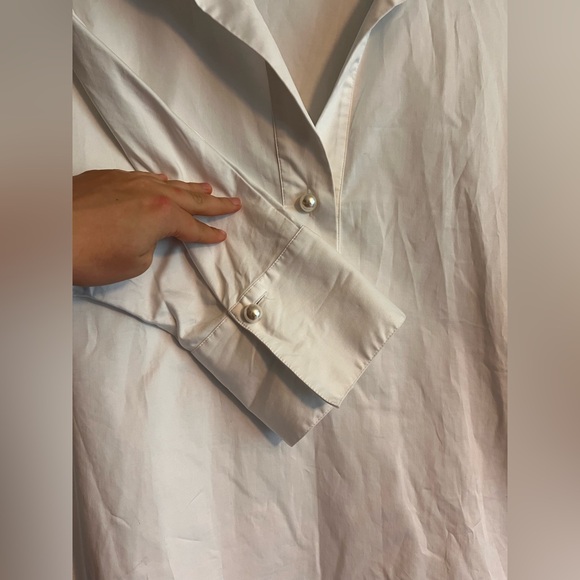 TUCKERNUCK Blanc Willow Blouse - L - Picture 5 of 6